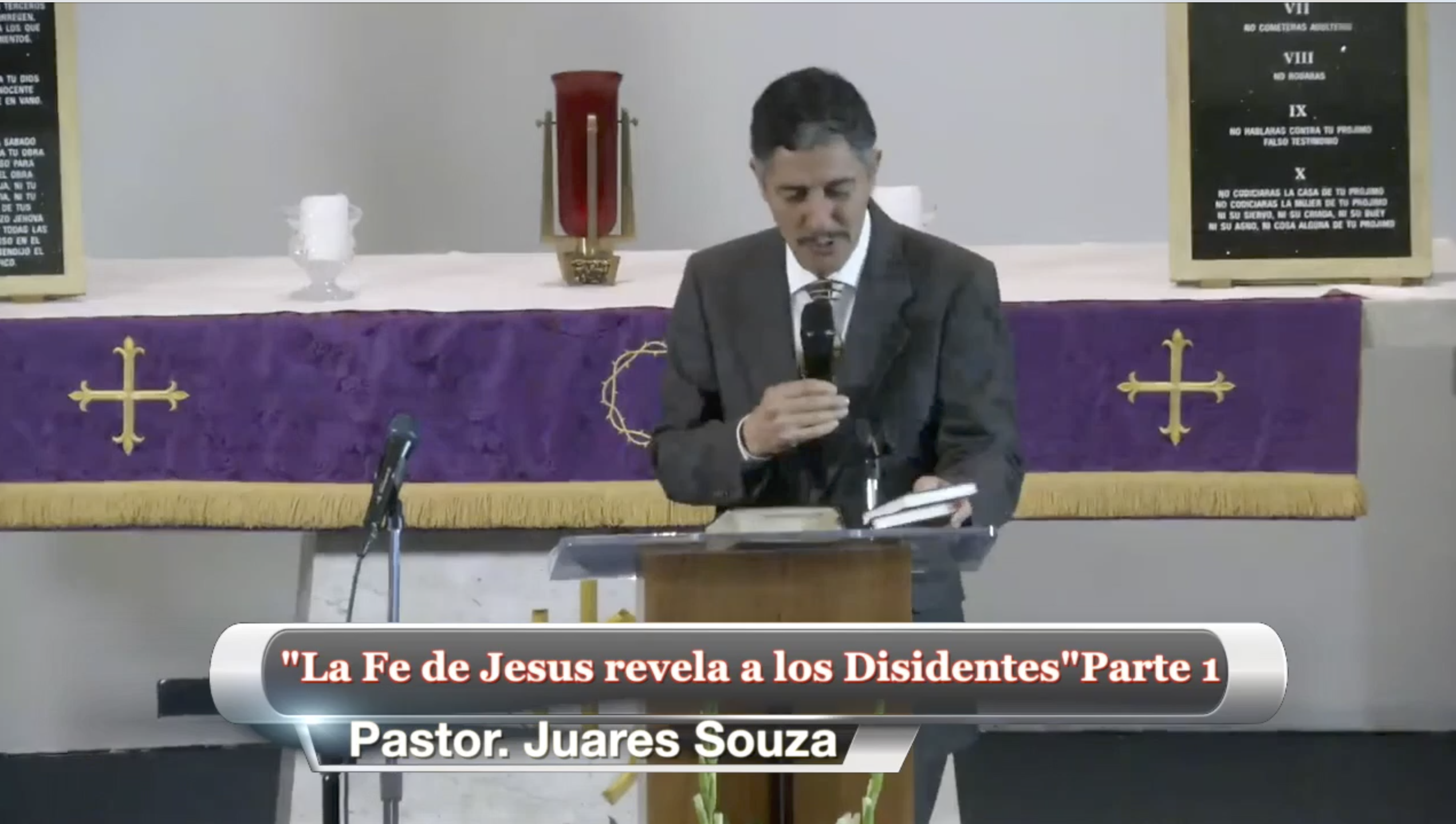 La Fe de Jesus revela a los Disidentes Parte 1