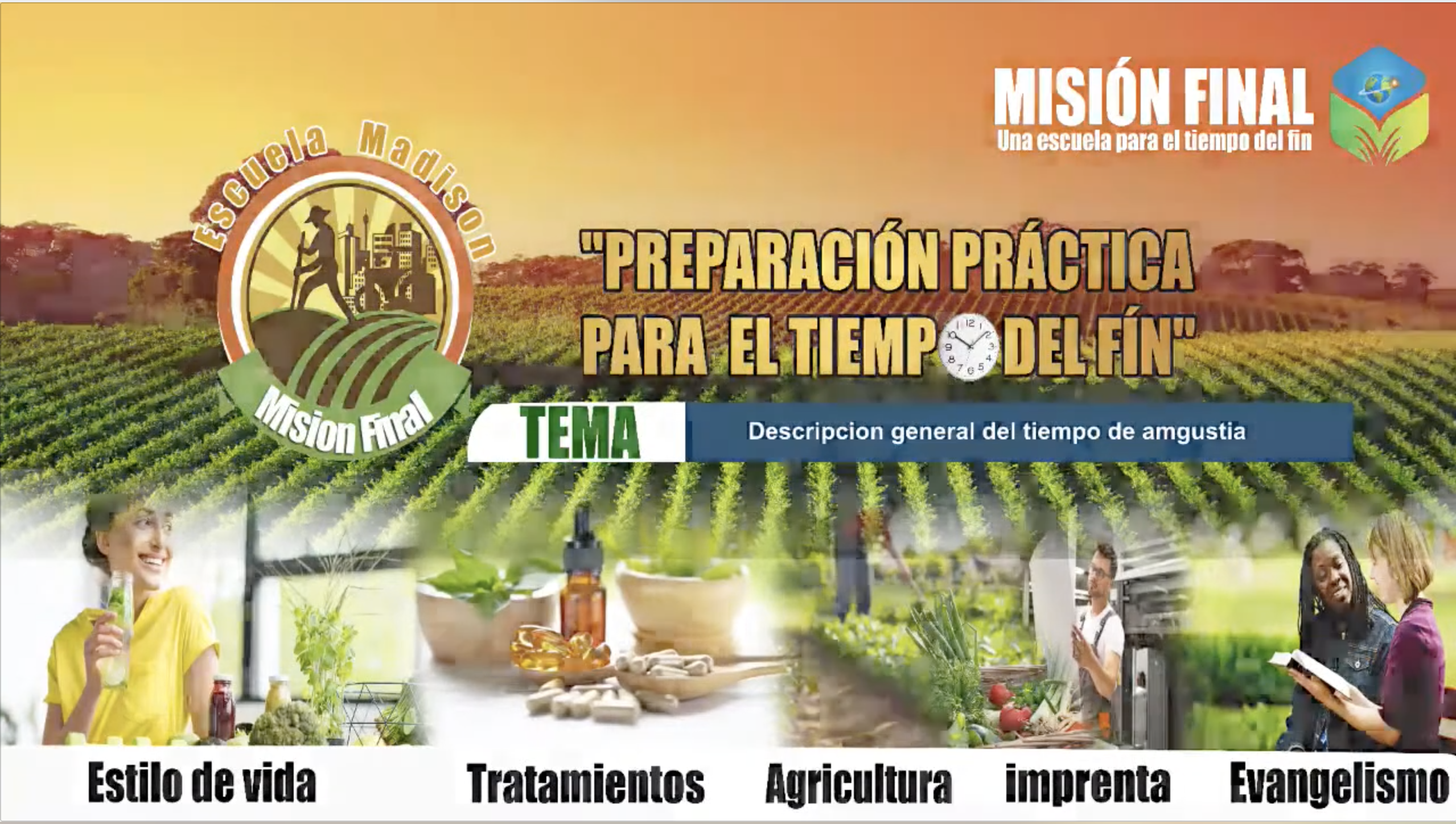 Descripcion general del tiempo de angustia