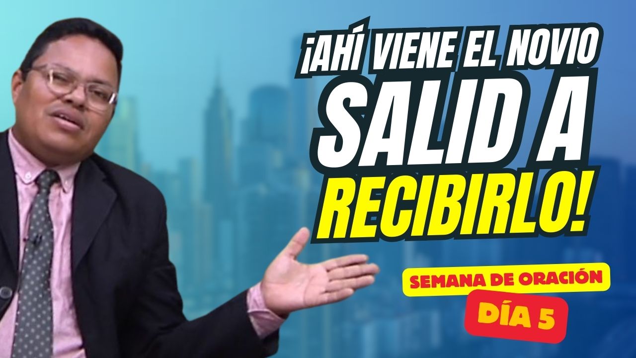 ¡Ahi viene el novio! salid a recibirlo!